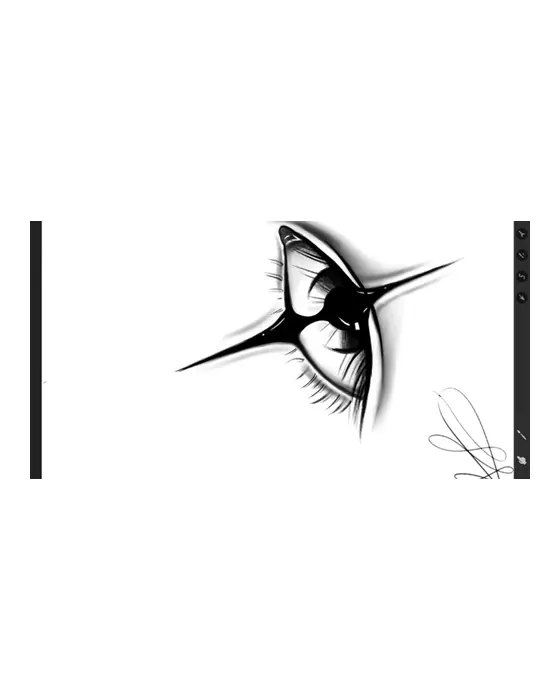 Original eye tattoo design by Isabella Kelly